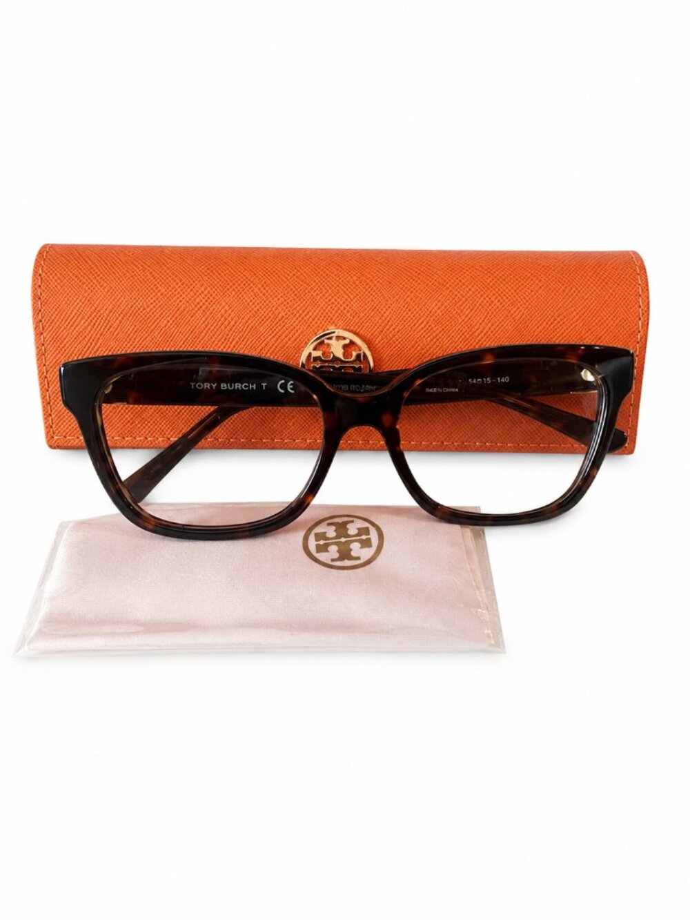 NEW TORY BURCH TY2084 Dark Tortoise Glasses 54-17